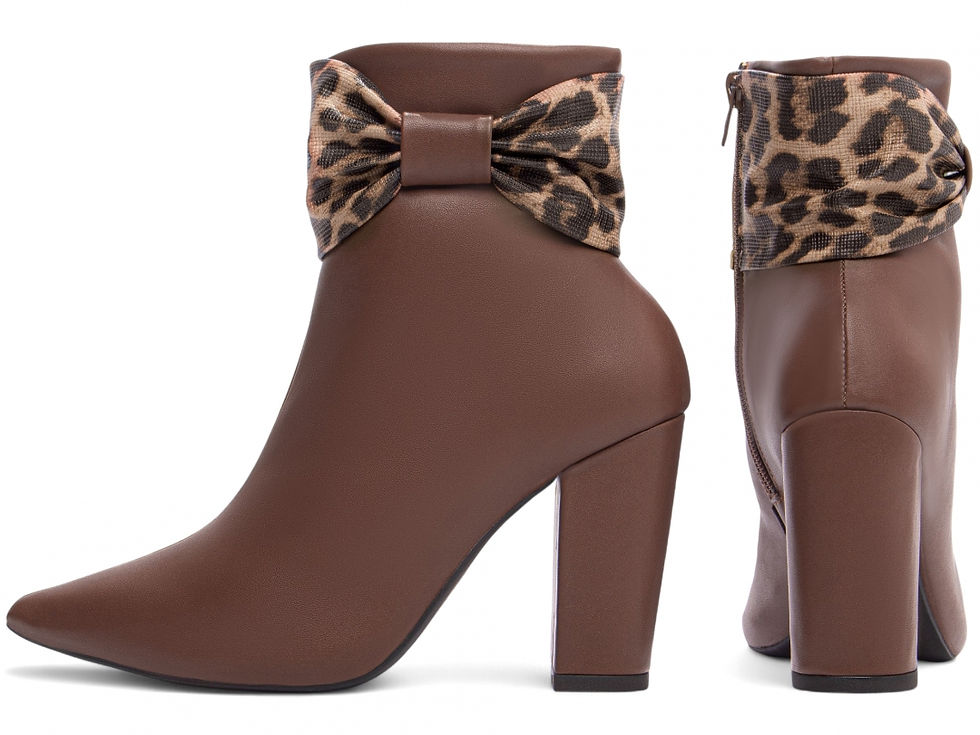 Thumbnail: Bota Bico Fino Feminina - CafÃ©