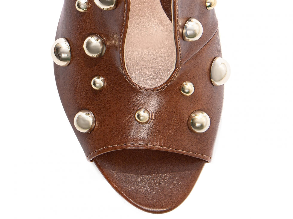 Thumbnail: Sandália Ankle Boot Feminina - Caramelo