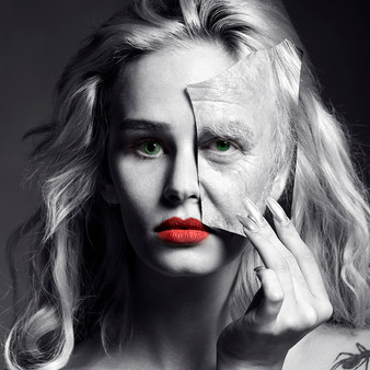 Self Portrait with a Lady