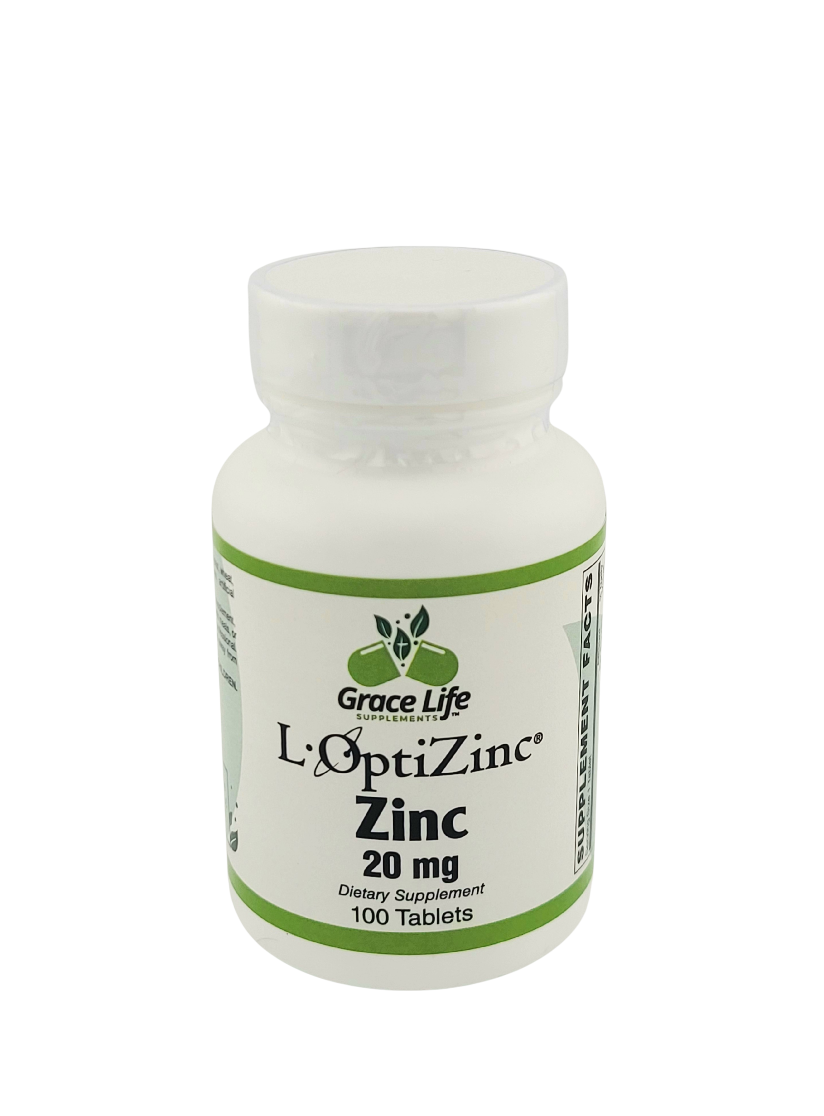 Grace Life Supplements™: Zinc (20mg)