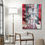 Thumbnail: "Hope"  70x63cm  /  90x120x3 cm ( 35.4"X59.0")