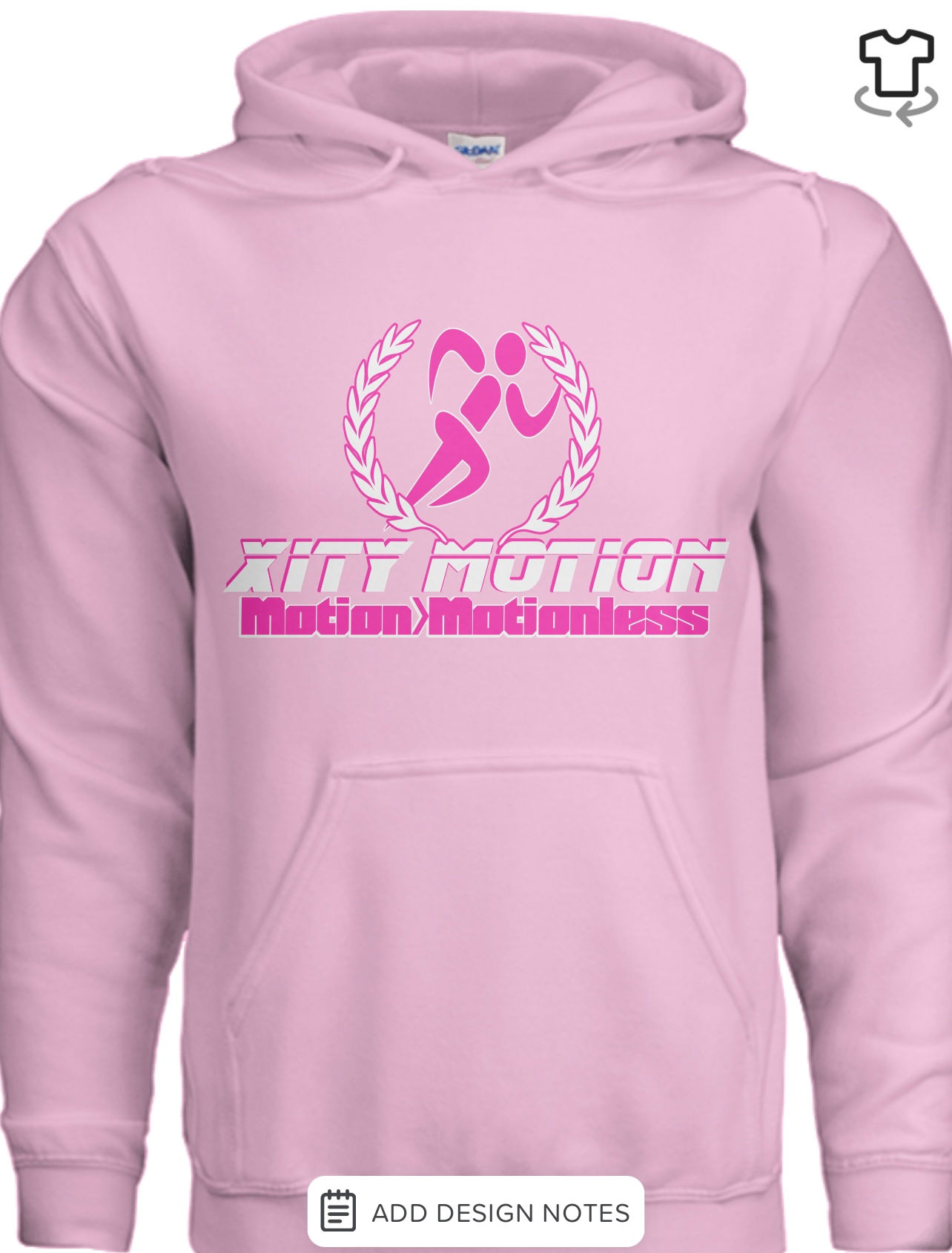 Xity Motion Hoodie (Pink Panther)