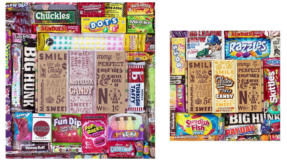 Thumbnail: Retro  Gluten Free Candy Assortment Gift set