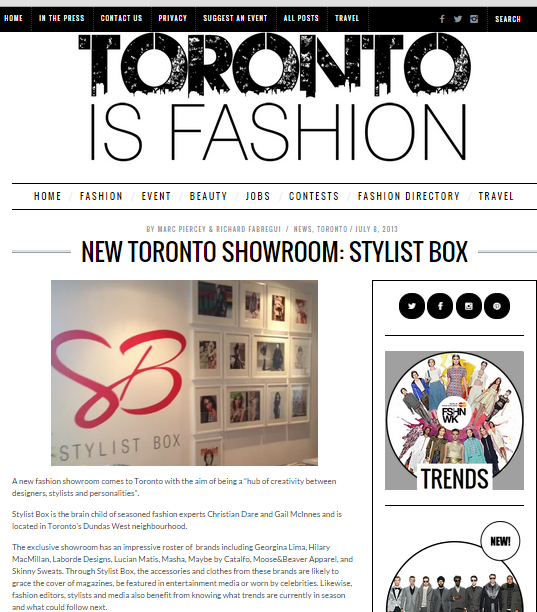 Toronto Is Fashion | July 2013