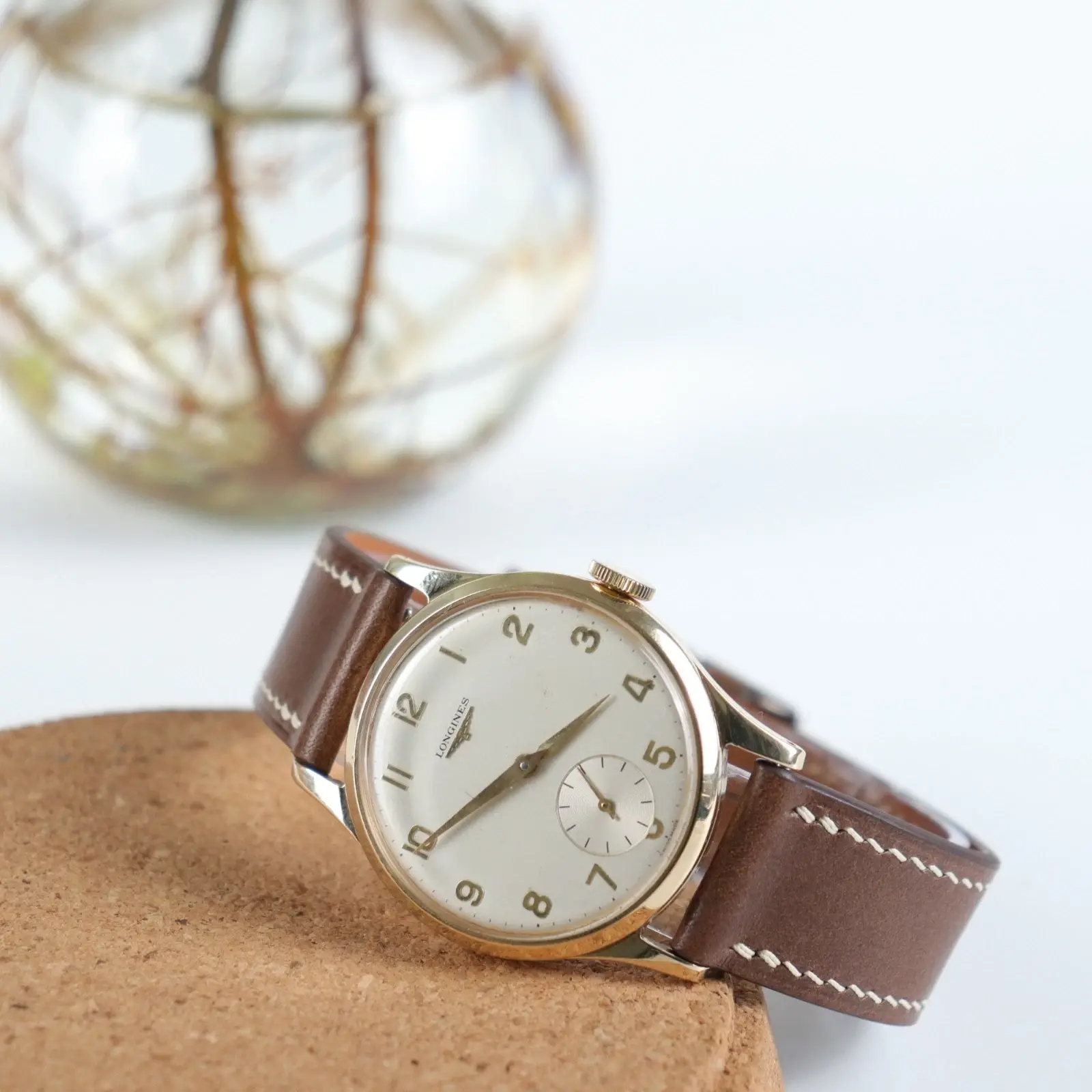 Longines 9ct Yellow Gold 33mm