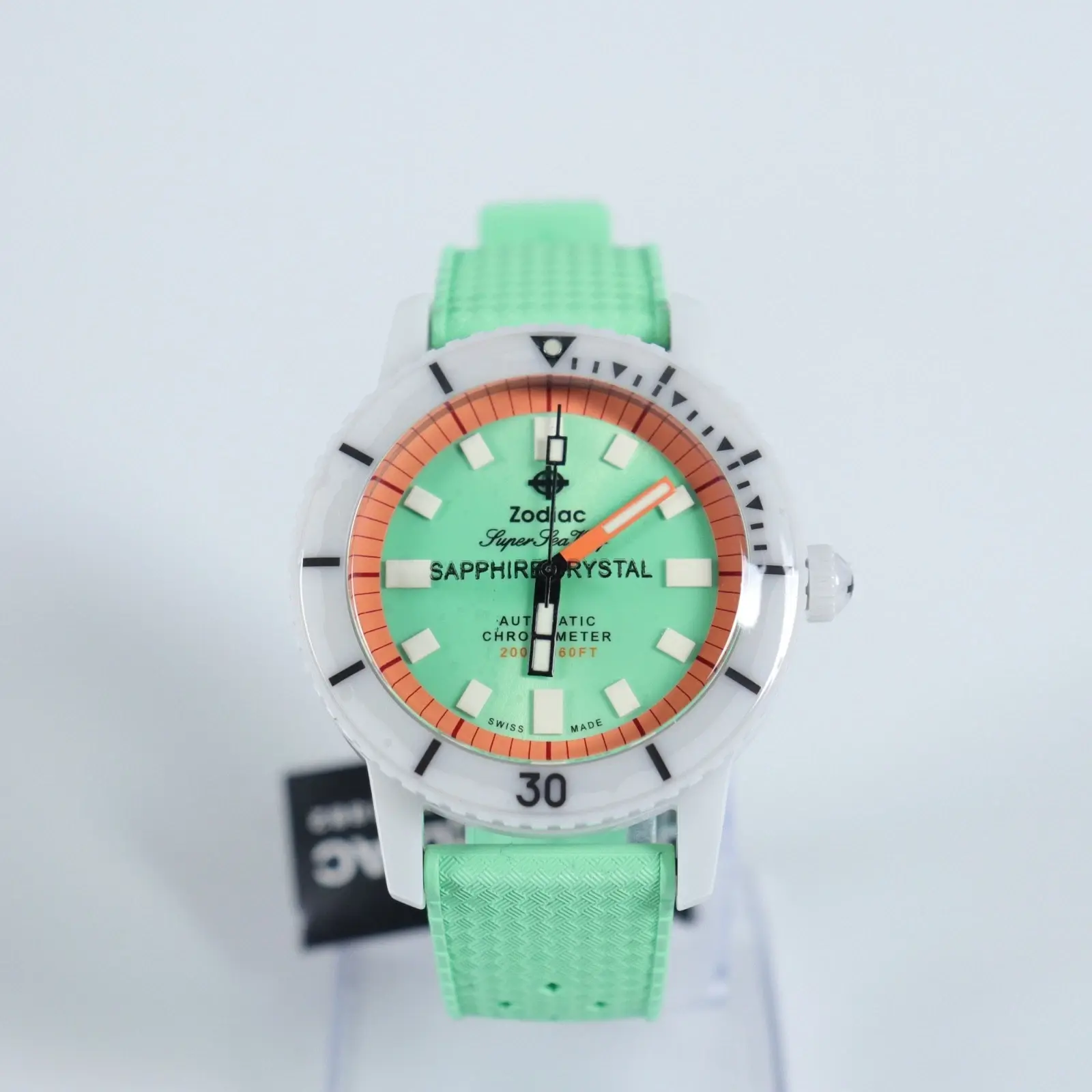 Zodiac Super Sea Wolf Ceramic Compression Mint Rubber reference ZO9592