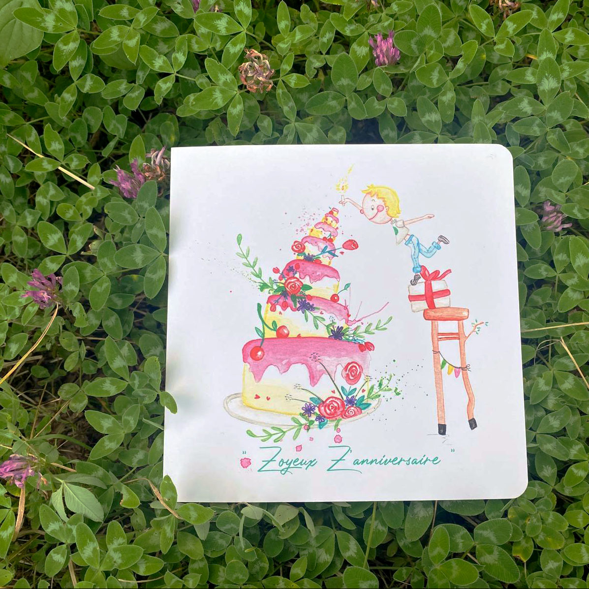 Un gâteau géant - Zoyeux Zanniversaire