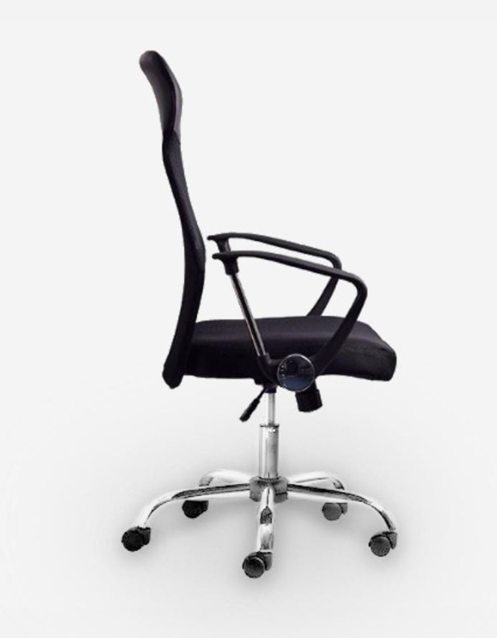 Miniatura: SILLON OFICCE TELA Y CUERO