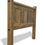 Thumbnail: Blackstone Panel Headboard - Iron Accents - Pecan