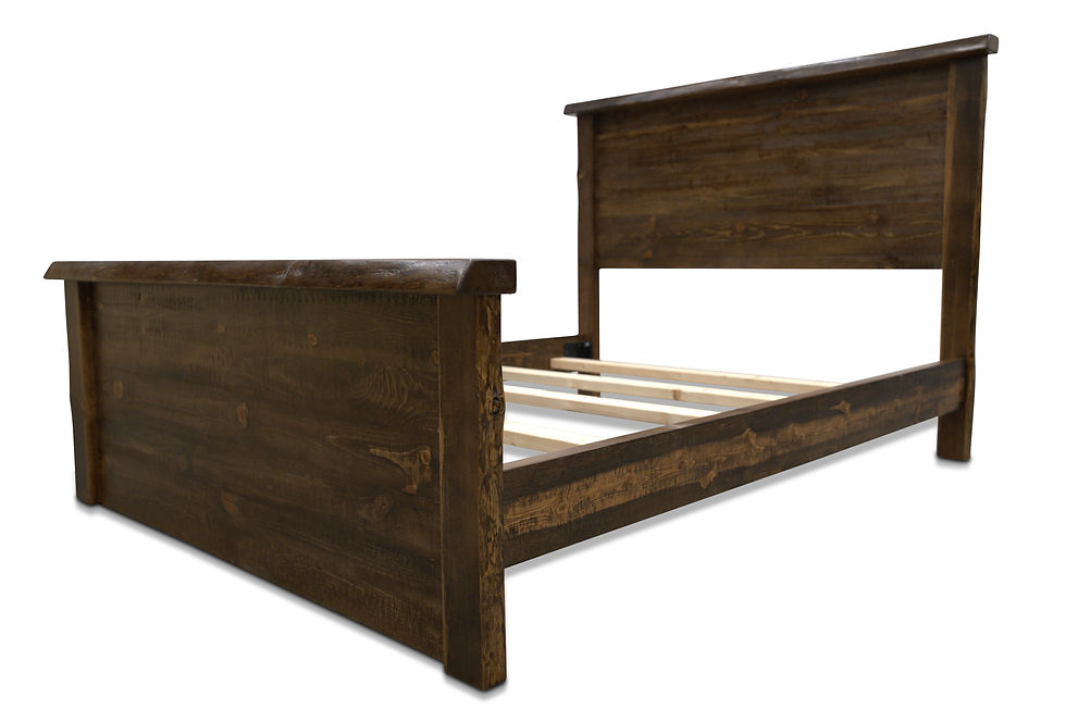 Thumbnail: Apgar Rough Sawn Bed - Live Edge Accents - Provincial