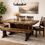 Thumbnail: Big Sky Collection Live Edge Dining Table 36"x72" 