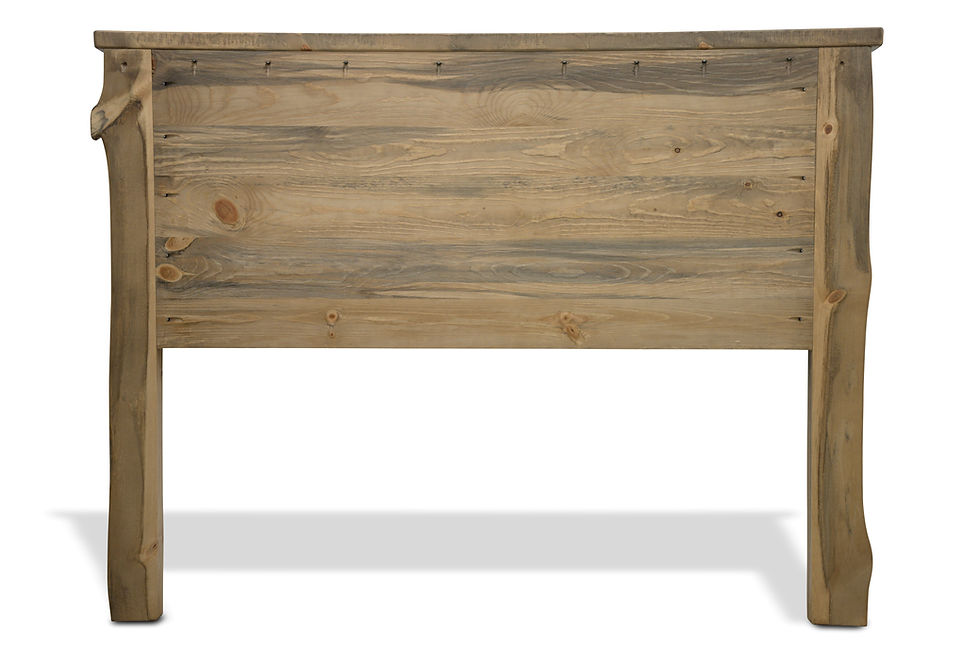 Thumbnail: Apgar Rough Sawn Solid Slab Headboard - Pecan
