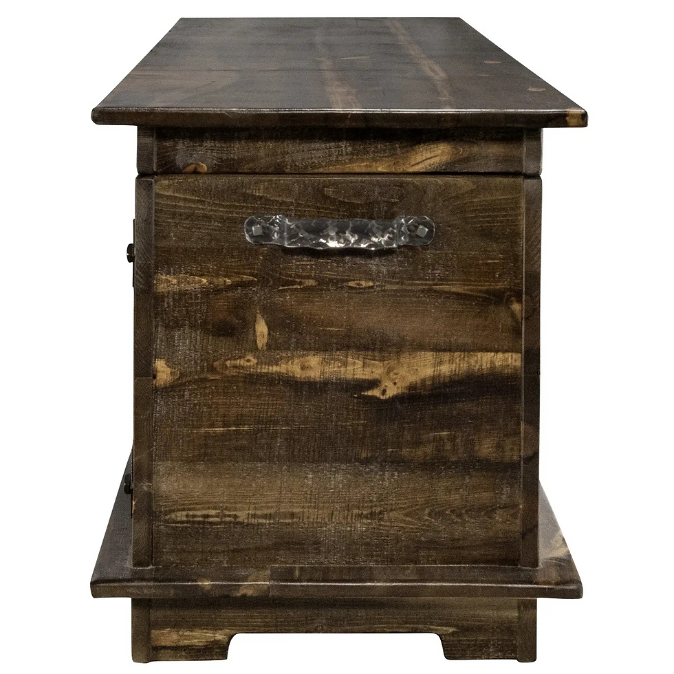 Thumbnail: Blackstone 5 Foot Blanket Chest with Iron Accents