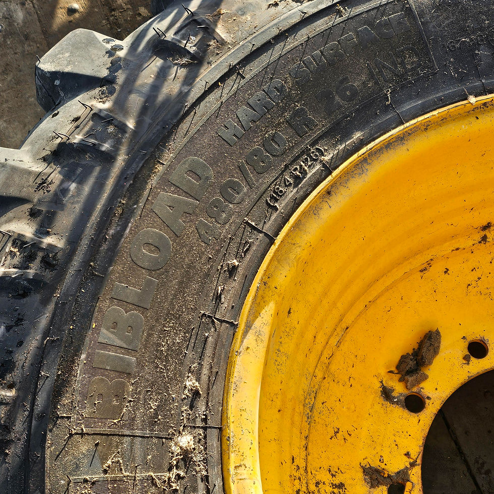 Thumbnail: Michelin Bibload Hard Surface Telehandler Wheels
