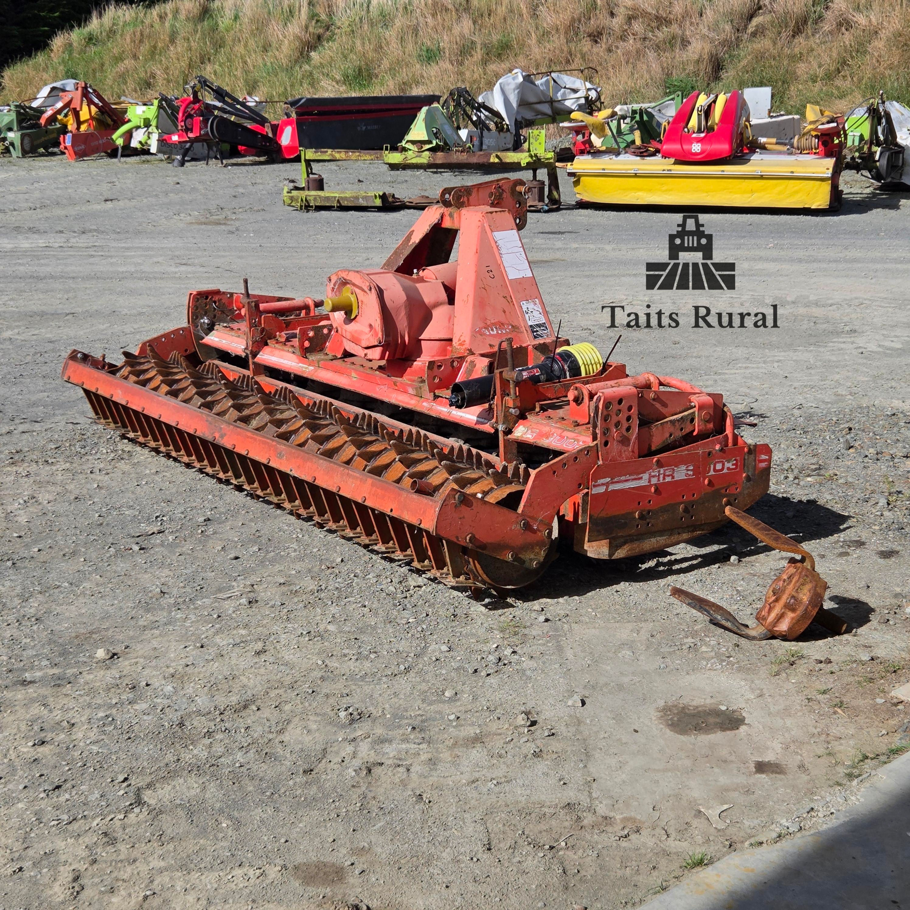 Kuhn HR 3003 Power Harrow - Dismantling