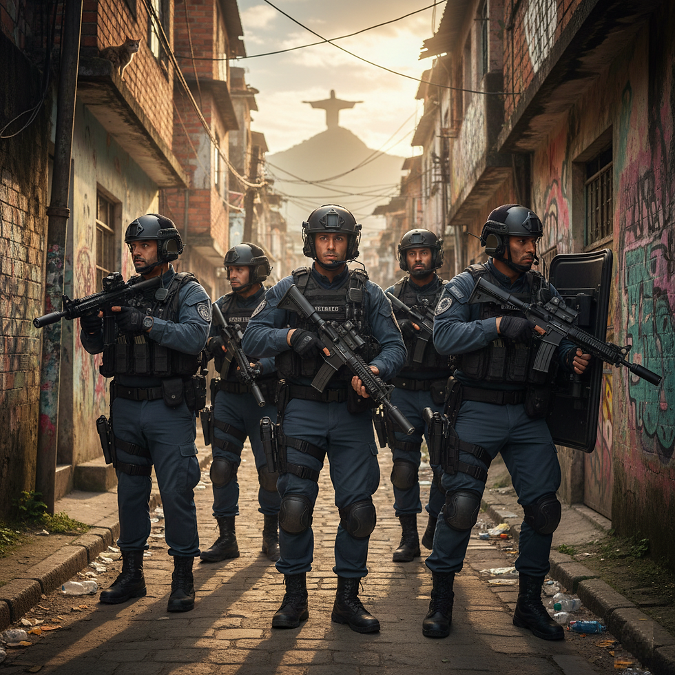 Sangue Azul dos Policiais do Rio de Janeiro: Os Heróis da Linha de Frente