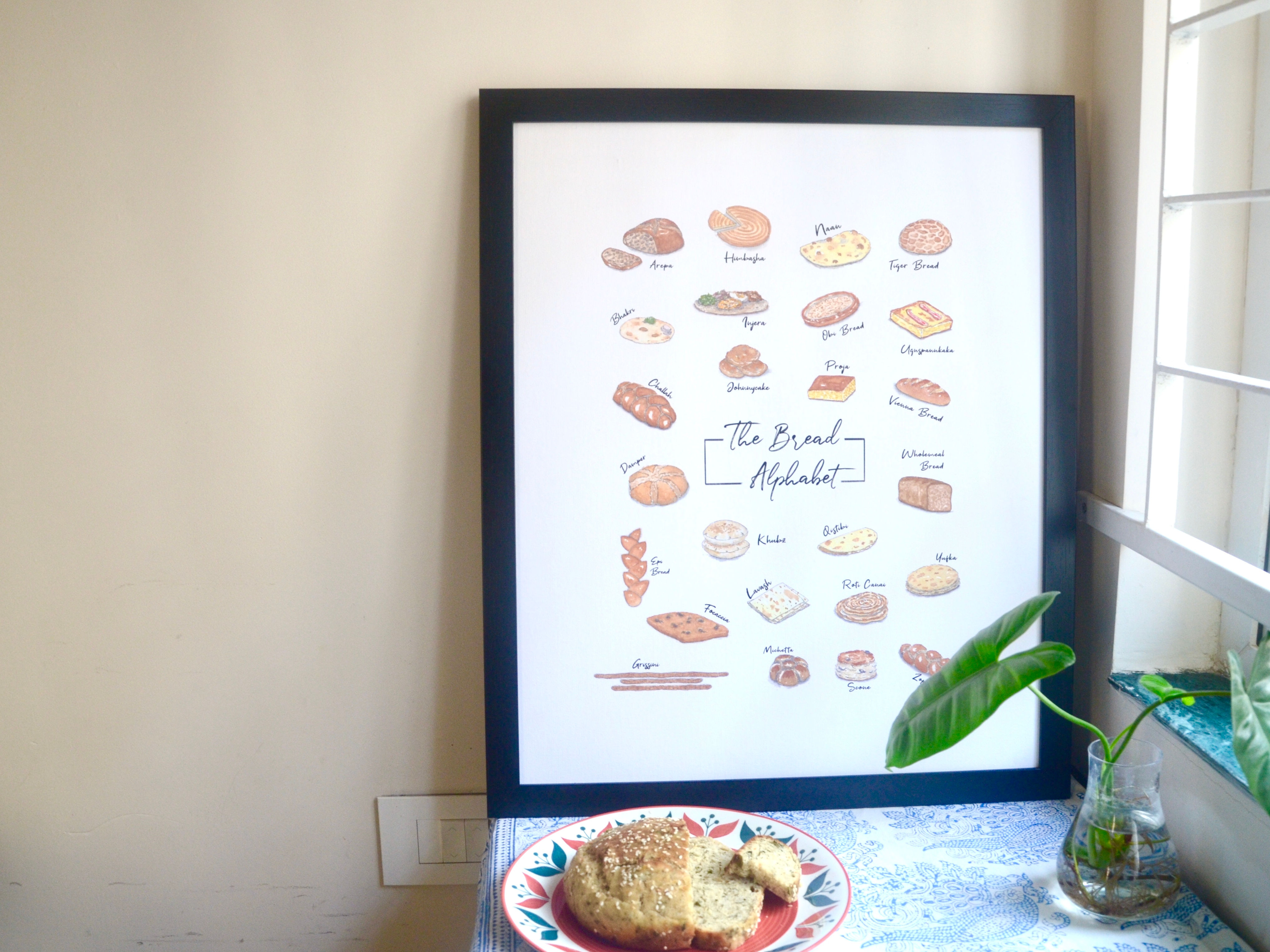 Bread A-Z Print