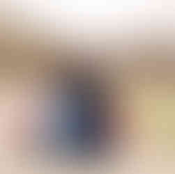 family in an antique red car for valentines day pictures