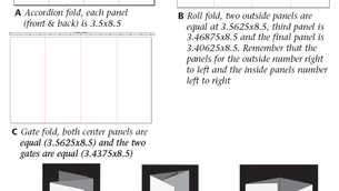 Setting up a Folded Brochure