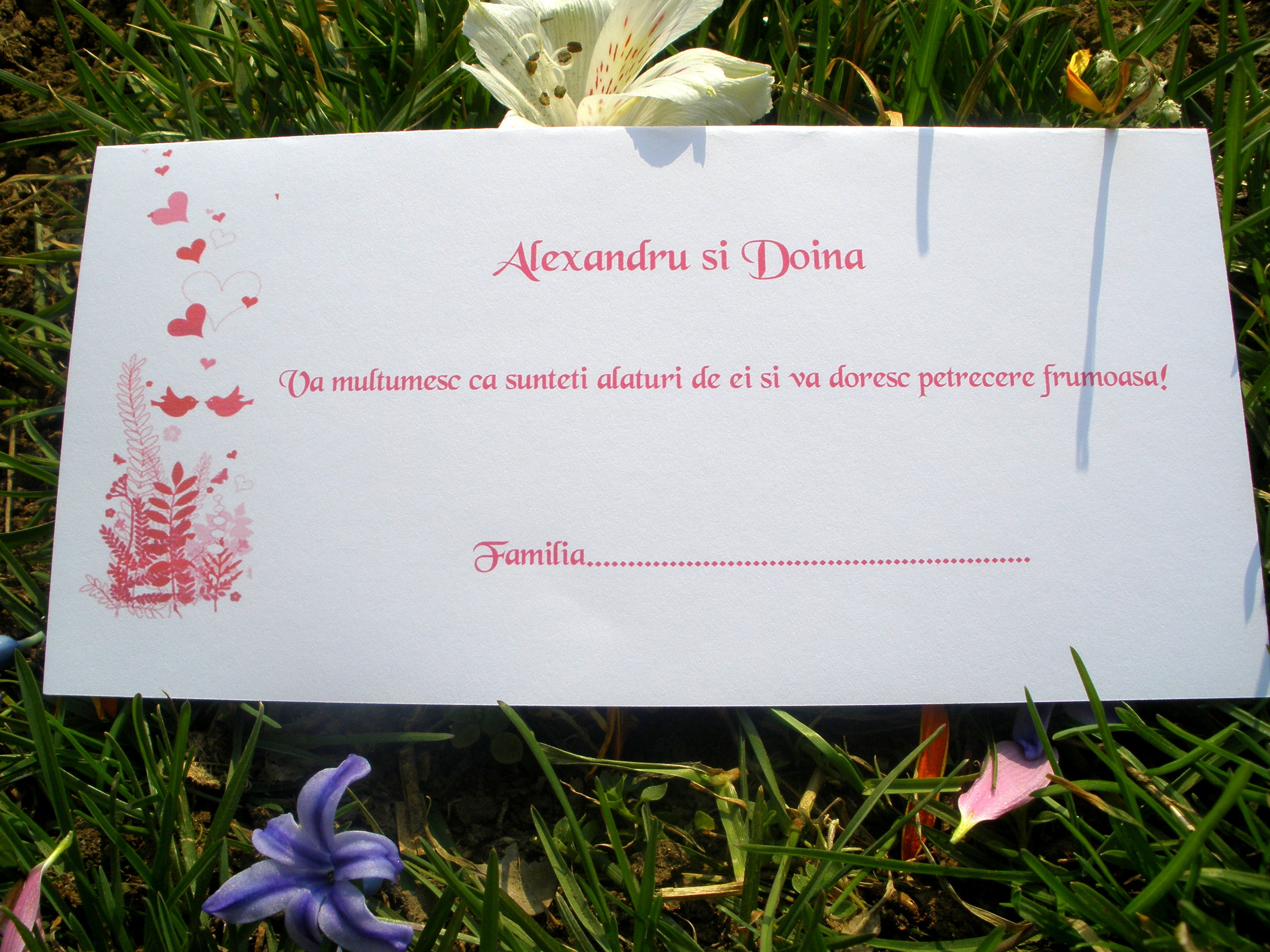 Place card No. 108