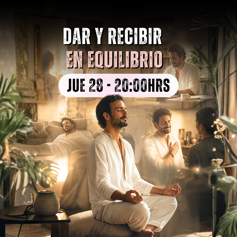 🧘🏻♀️ MEDITACIÓN: DAR Y RECIBIR EN EQUILIBRIO