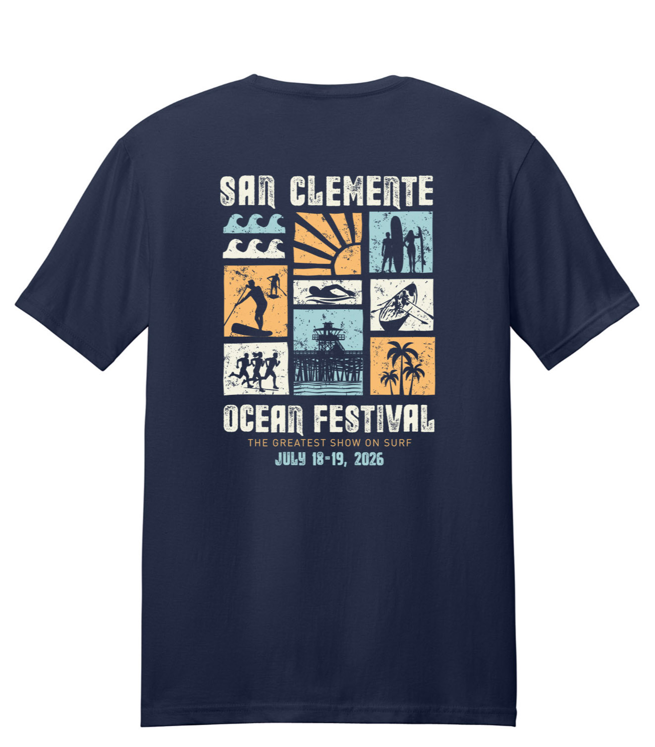 2026 Navy short sleeve T-shirt