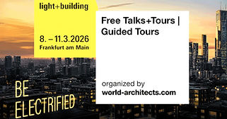 Guided Tour 
Light & Building,
Messe Frankfurt
