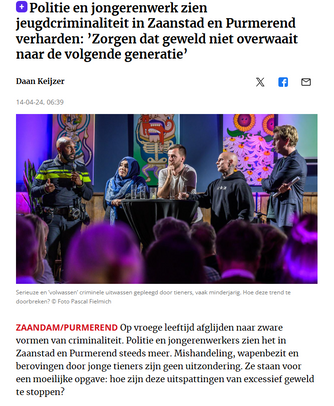 Criminoloog Joran de Jong