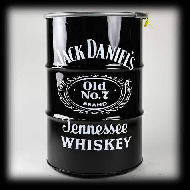Bidone Jack Daniel's ricavato da barile di recupero