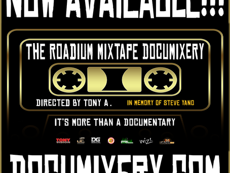 THE ROADIUM MIXTAPE DOCUMIXERY NOW AVAILABLE!!!