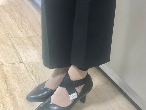 30年ぶりにヒールを履きました💛