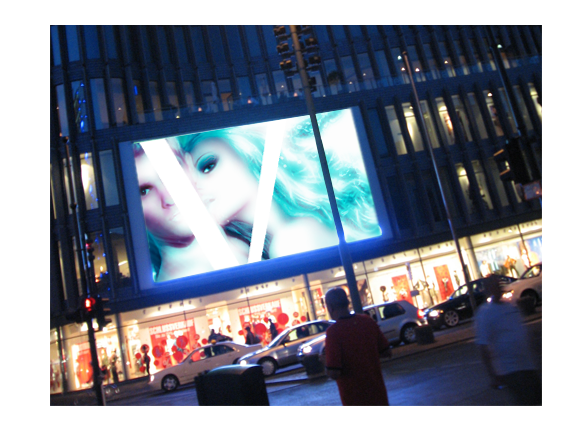 VIRUS LED screen advertising