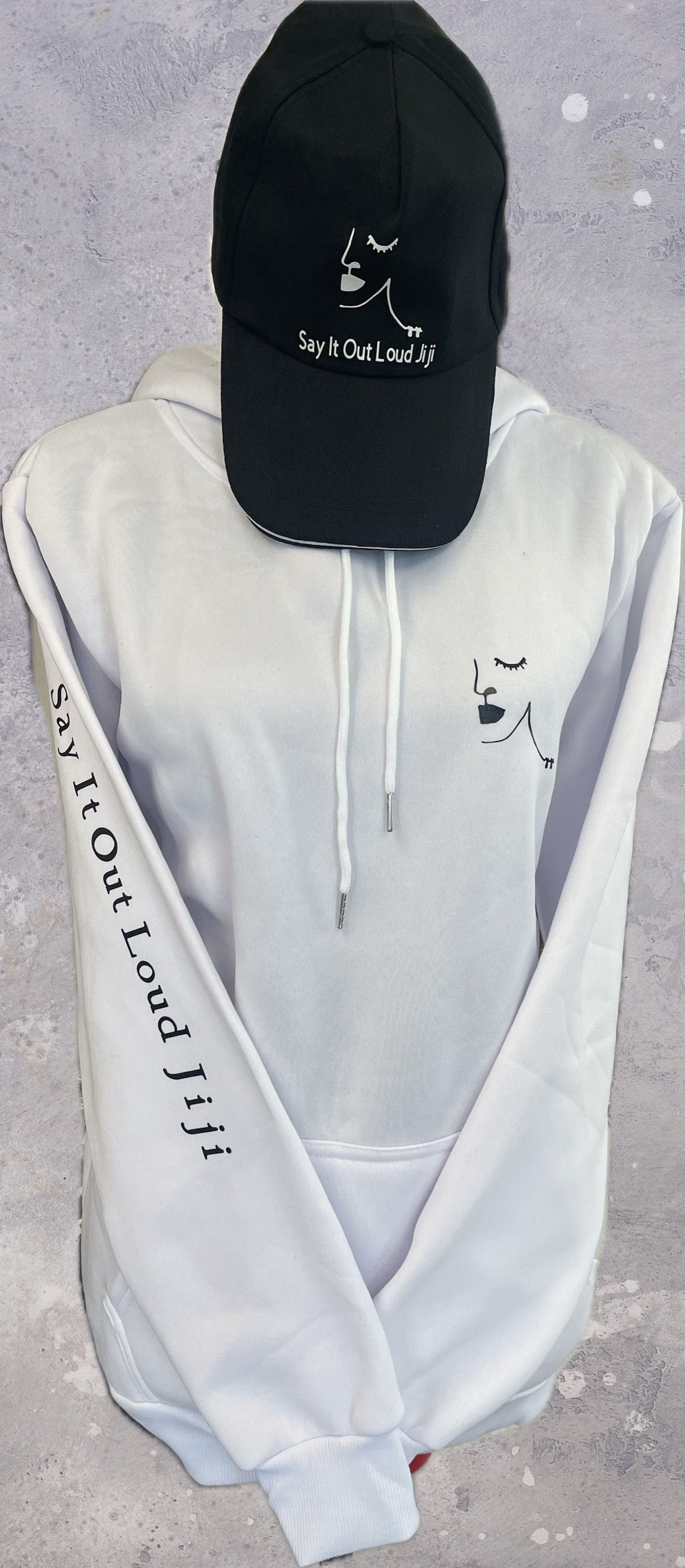 Say It Out Loud JiJi Hoodie & Cap
