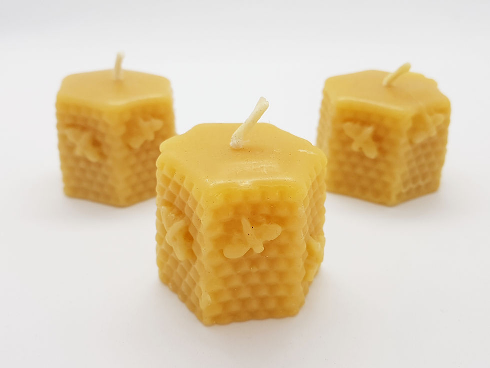 Thumbnail: Hand poured beeswax candles