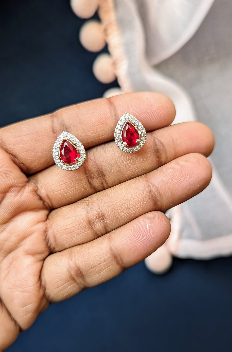 Thumbnail: Ruby Red Studs