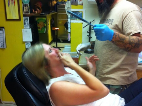 Each piercing has been so different, you never know what to expect