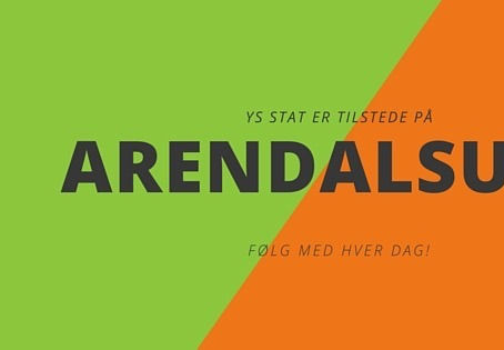 YS Stat på plass i Arendal