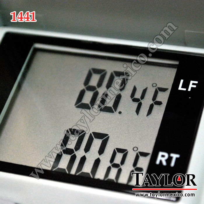Miniatura: TERMOMETRO DIGITAL DE DOBLE LECTURA TAYLOR 1441