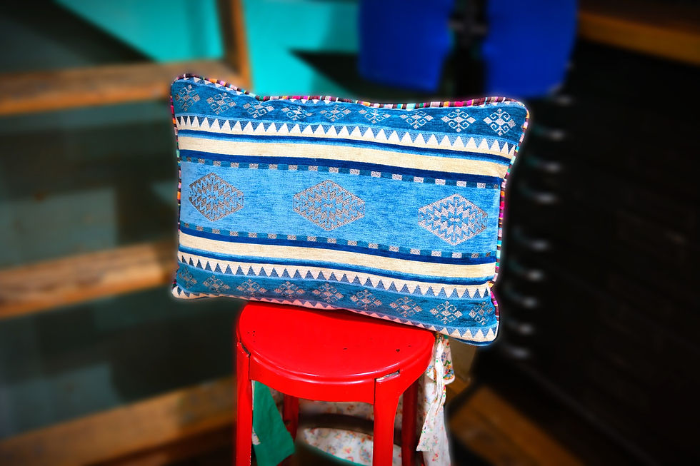 Thumbnail: Tropical Paisley Pillow