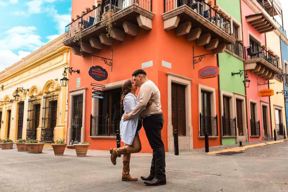 Monserrat y David - Barrio Antiguo, Monterrey Nuevo León 
