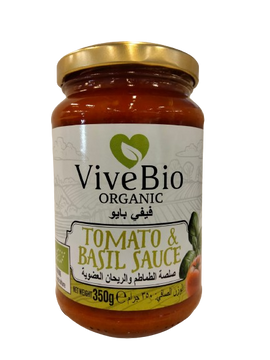 Vive Bio Organic Tomato and Basil - 350g
