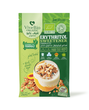 Vive Bio Organic Erythritol Sweetener Granules - 250g