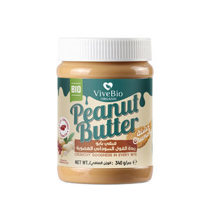 Vive Bio Organic Crunchy Peanut Butter Spread - 340g