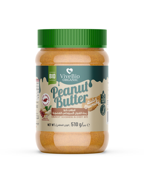 Vive Bio Organic Crunchy Peanut Butter Spread - 510g