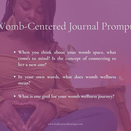 Journal Writing: The Journey to Your Womb