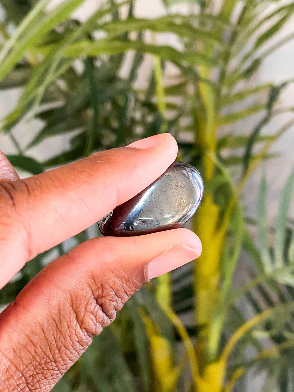 Thumbnail: Hematite Tumbled Stone