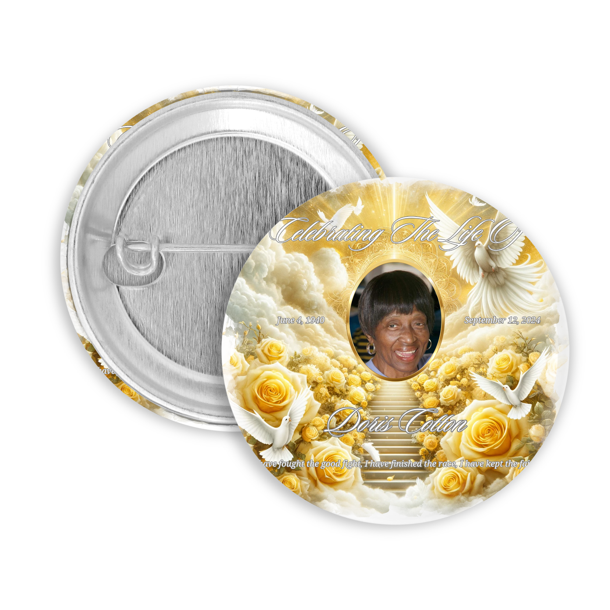 Memorial Buttons
