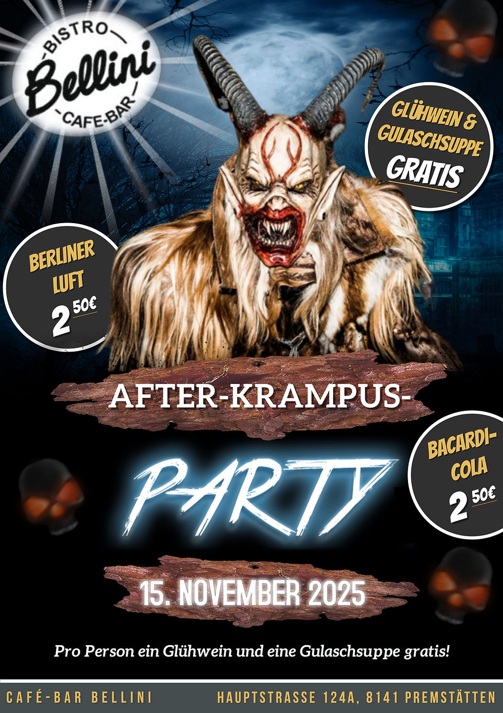 Bellini's After-Krampus-Party 2025