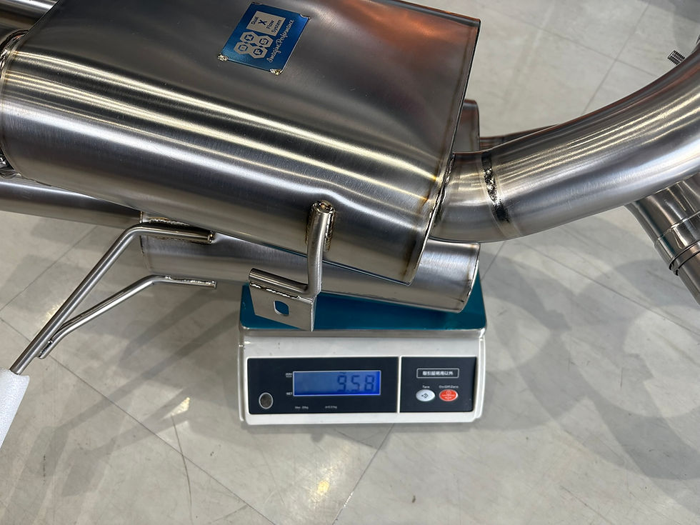 サムネイル： Titanium-S65-Dual X Flow System Rear-Ver.2｜E92/E90/E91 M3