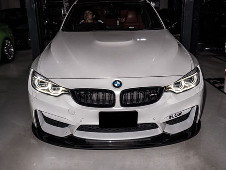 BMW F80 M3|MK Renn Sport GT4カーボンリップ・ブレーキダクト カバー画像